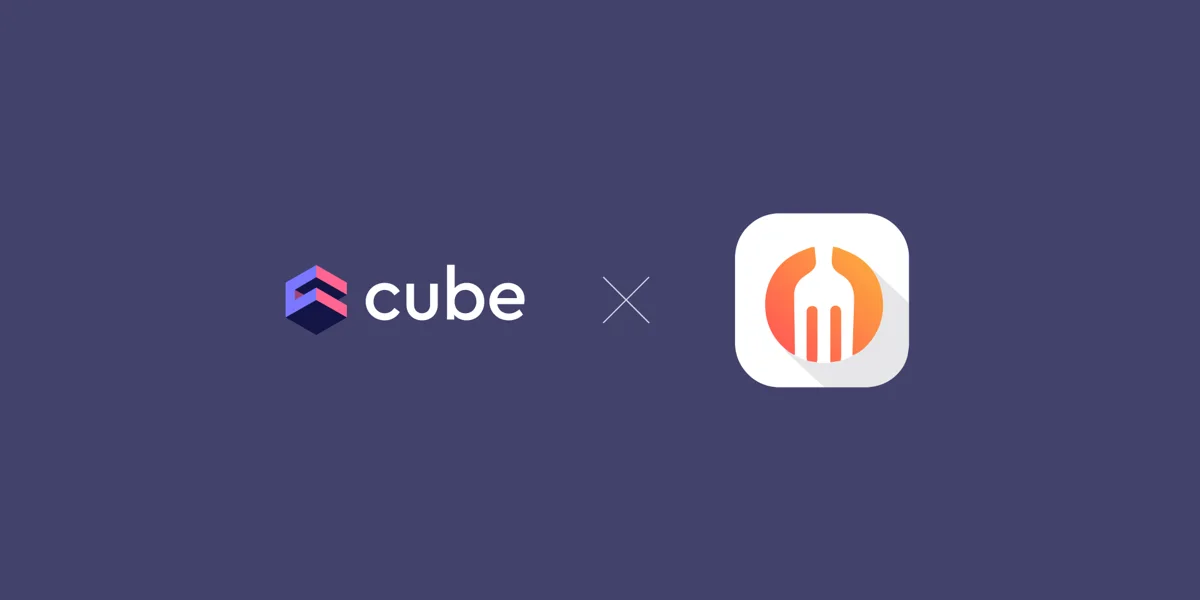 Cover of the 'How FeedMe used Cube.js to redesign their reporting system' blog post