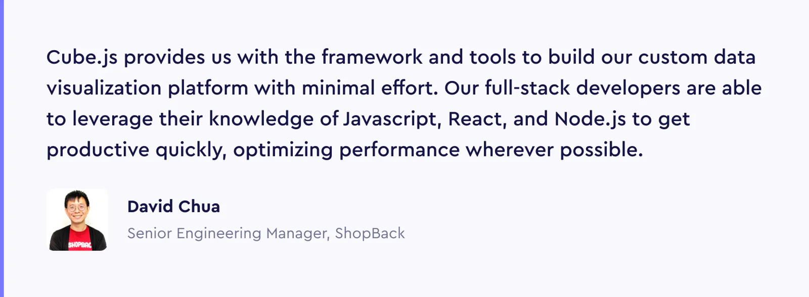 Shopback quote