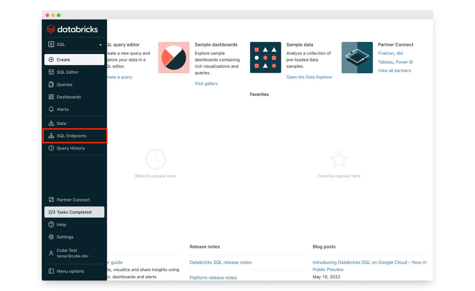 go-to-endpoints-in-console