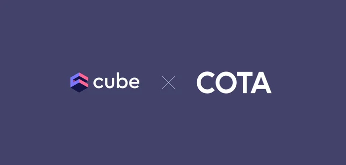 Cover of the 'How COTA uses Cube.js to aid the development of new drugs and therapies' blog post