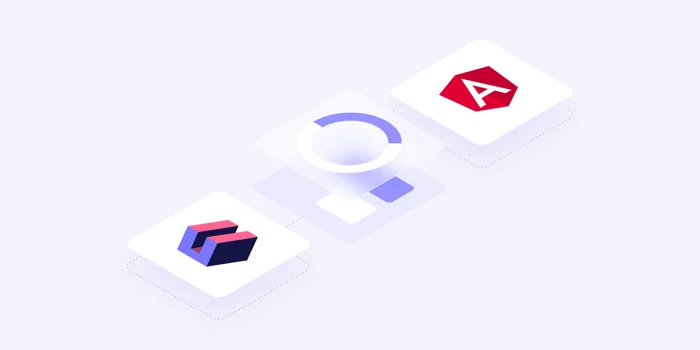 Cover of the 'Angular Dashboard with Material' blog post
